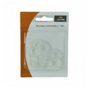 Прокладка силиконовая 1/2 (10 шт) — изображение 1