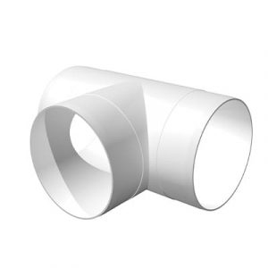 Тройник круглый D125 — изображение 1