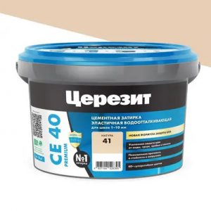 Затирка эластичная СЕ40 натура 2кг, Церезит — изображение 1