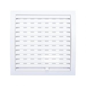 Решетка вентиляционная 220*220 с полукруглой панелью — изображение 1