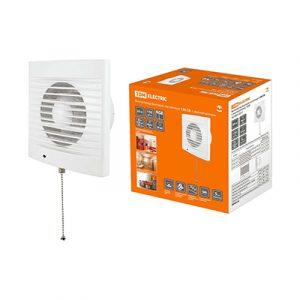 Вентилятор вытяжной ТДМ D120 20Вт 150м3/ч — изображение 1