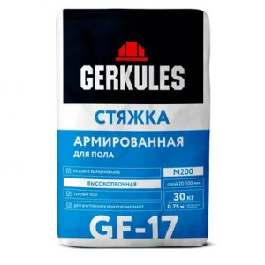 Стяжка для пола GF-17 30кг, Геркулес — изображение 1