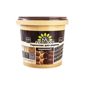 Герметик Forwood для дерева ВДАК-1501 сосна 1,3кг/8 — изображение 1
