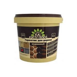 Герметик Forwood для дерева ВДАК-1501 венге 1,3кг/8 — изображение 1