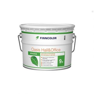 Краска Oasis Hall&Office А гл/мат 9л/1 — изображение 1