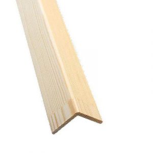 Уголок внутренний 45*45*2700мм, сосна, сорт 0 — изображение 1