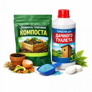 Средства для септиков, компостов