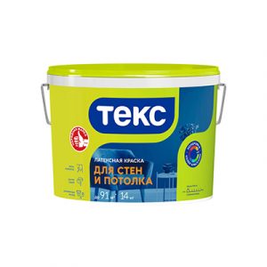 Краска интерьерная Текс латексная универсальная 14кг/1 — изображение 1