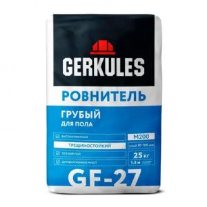 Грубый ровнитель для пола GF-27 25кг, Геркулес — изображение 1