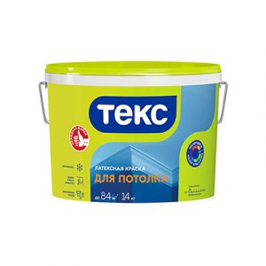 Краска для потолка Текс латексная универсальная 14кг/1 — изображение 1