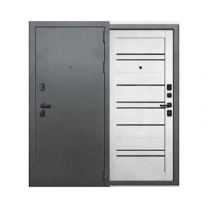 Дверь входная Дуэт Barn СБ-70 бетон снежный 860 правая — изображение 1