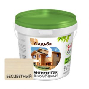 Антисептик декоративный бесцветный 1кг У-401 — изображение 1