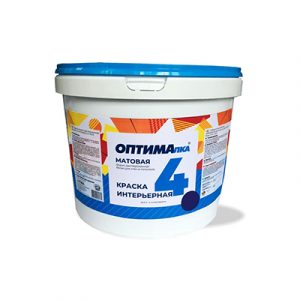 Краска интерьерная Оптималка-4 1,4кг/8 — изображение 1