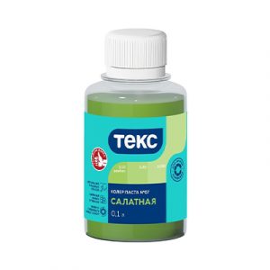 Колер паста Текс салатная 100мл/30 — изображение 1