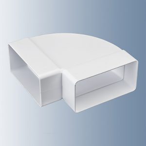 Колено плоское горизонтальное D120*60/90° — изображение 1