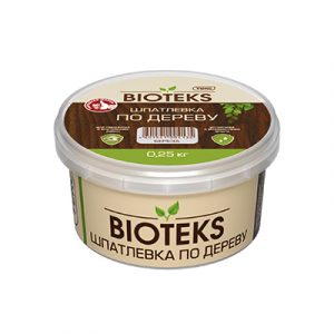 ТЕКС Шпатлевка по Дереву Bioteks Профи береза 0,25кг — изображение 1