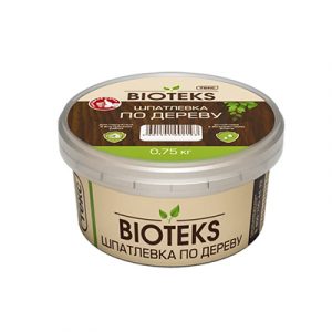 ТЕКС Шпатлевка по Дереву Bioteks Профи береза 0,75кг — изображение 1