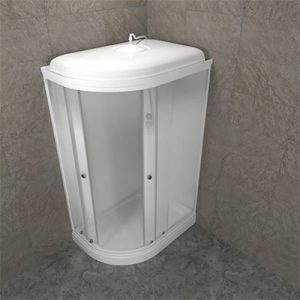 Душевая кабина "Triton Коралл-лайт" 120*80 BR низкий поддон — изображение 1