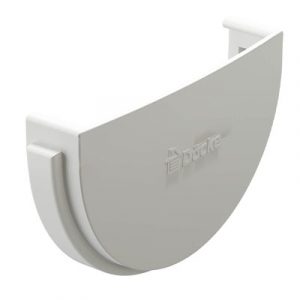 Заглушка водосточная белый Docke STANDARD D120мм — изображение 1