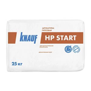 Штукатурка гипсовая НР-старт 25кг, Кнауф — изображение 1