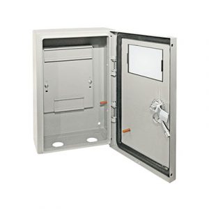 Корпус металлический ЩУ-1ф/(4мод) 300х200х124 IP54 Народный — изображение 1