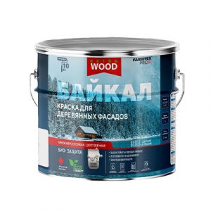 Краска Wood Байкал для деревянных фасадов Полярная дымка 2,5л — изображение 1