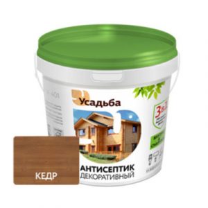 Антисептик декоративный кедр 1кг У-401 — изображение 1