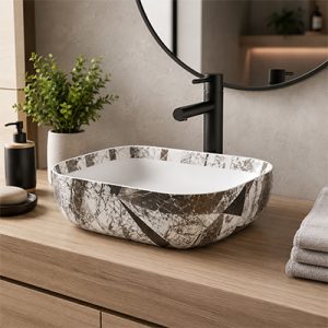 Раковина накладная керамическая (3548) — изображение 1
