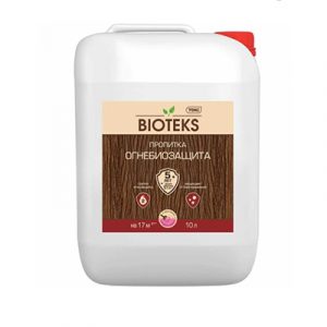 Пропитка Огнебиозащита Bioteks с роз.индек.10л — изображение 1