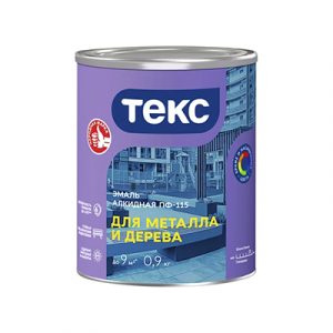 Эмаль ПФ-115 д/мет.и дерева Оптимум св-сер.гл 0,9кг — изображение 1