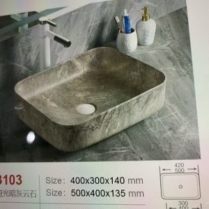 Раковина накладная керамическая (3103) — изображение 1