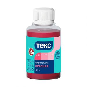 Колер паста Текс красный 100мл/30 — изображение 1
