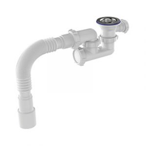 Сифон для душевого поддона СанДесант V220-AK 1/2 40х40/50 — изображение 1