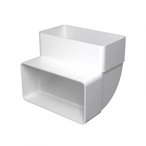 Колено плоское вертикальное D120*60/90° — изображение 2