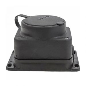 Колодка "NE-AD" каучук с крышкой черная 1м — изображение 1