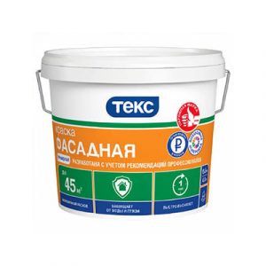 Краска для фасадов и интерьеров Текс VVA 6,5кг/4,2л — изображение 1