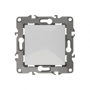 Механизм выключателя 1кл. белый "ЭРА 12" — изображение 1