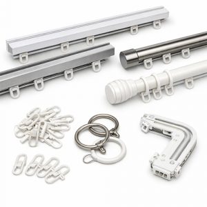 Карнизы для штор и фурнитура