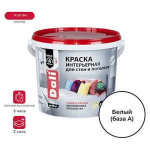 Краска интерьерная DALI белоснежная 5л/1 — изображение 1