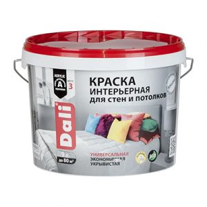 Краска интерьерная DALI база С 9л/1 — изображение 1