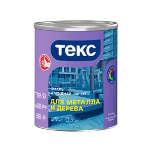 Эмаль ПФ-115 д/мет.и дерева Оптимум бел.гл 0,9кг — изображение 1