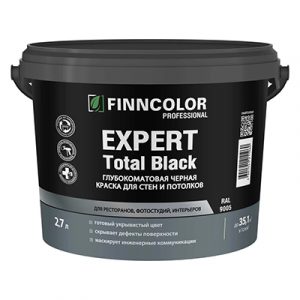 Краска Expert Total Blacl 2,7л — изображение 1