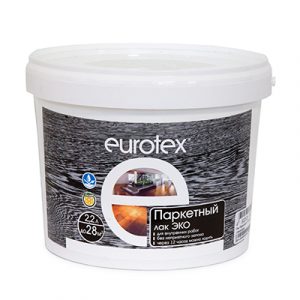 Лак паркетный Eurotex-Эко Дали глянцевый 0,8л/6 — изображение 1