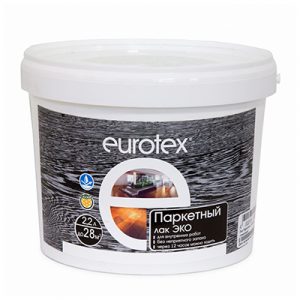 Лак паркетный Eurotex-Эко Дали матовый 2,2л/4 — изображение 1