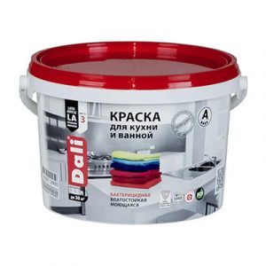 Краска для кухни и ванной DALI 2,5л/1 — изображение 1