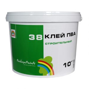 Клей ПВА Радуга 38 10кг — изображение 1