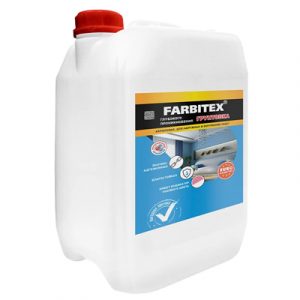 Грунтовка глубок.проникн.акрил 10 кг /FARBITEX/1 — изображение 1