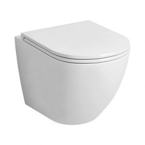 Инсталляция Grossman+кнопка Cosmo(ХромГлянц)+унитаз GR-4455SQ(бел) — изображение 1