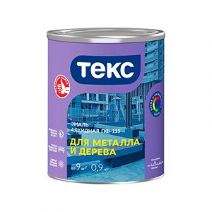 Эмаль ПФ-115 д/мет.и дерева Оптимум бел.мат 0,9кг — изображение 1