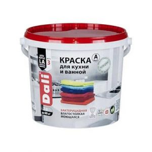 Краска для кухни и ванной DALI 5л/1 — изображение 1